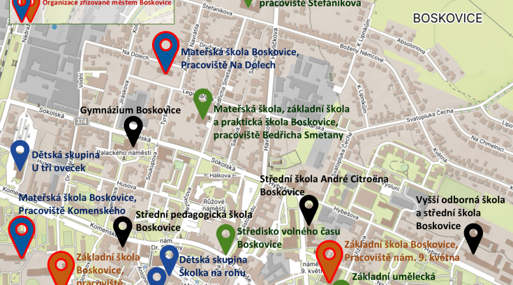 Strategie předškolního vzdělávání a základního školství města Boskovice 2025–2031